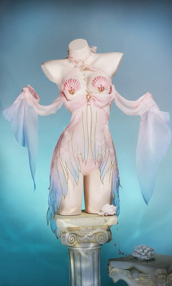 Soul Snatch | "Little Pink Mermaid Clam" Lingerie