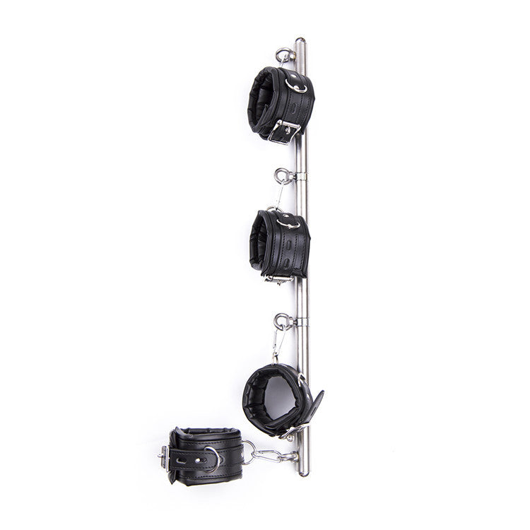 Soul Snatch | BDSM: Spreader Bar with Detachable Comfortable D-ring cuffs
