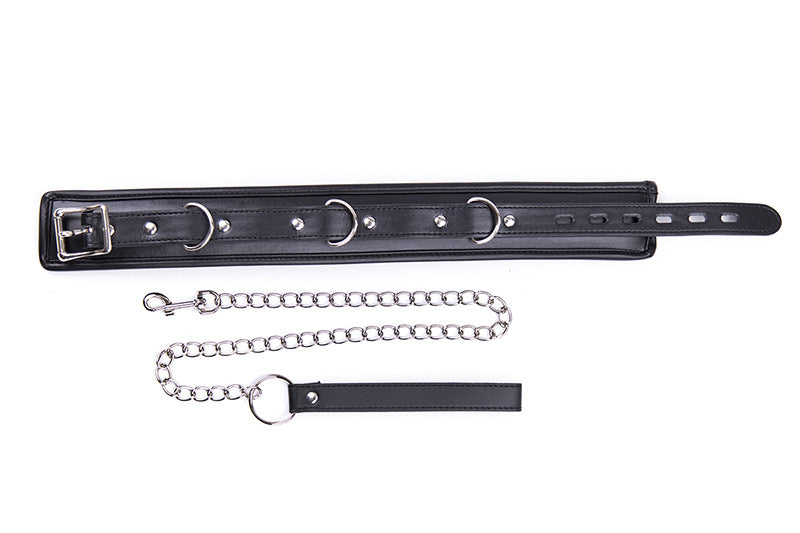 Soul Snatch | BDSM: Comfortable D-Ring Collar and Leash