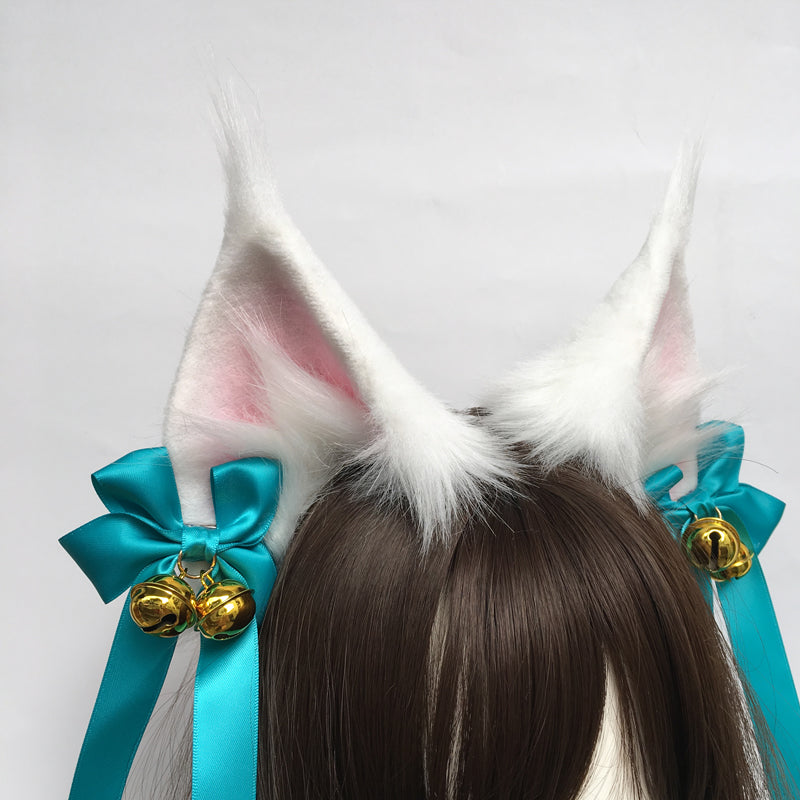 Soul Snatch | Handcrafted Poseable Ribboned Fox Ear Headband