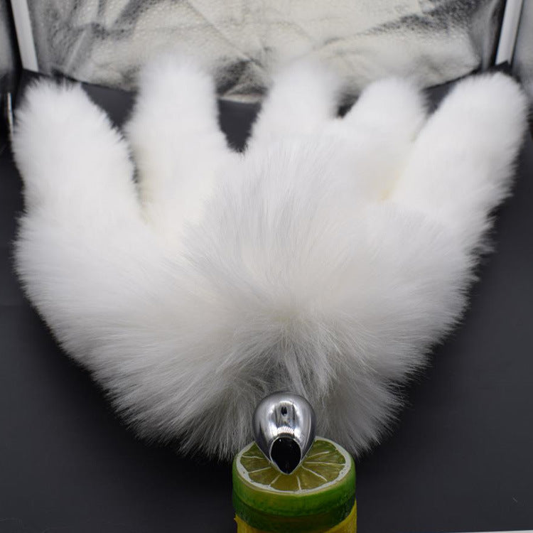 wolf tail anal plug Masturbationssattel - Stoßender und Vibrierender Sattel